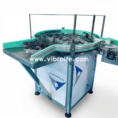 Automatic Rotary Infeed Turntable Machine (Bottle Buffering &amp; Feeding Sy
