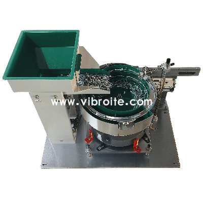 M6×30 Screw Vibratory Bowl Feeder | 450mm Single Outlet Screw Feeding System | P